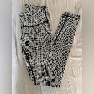 Lululemon Athletica Black and White Leggings